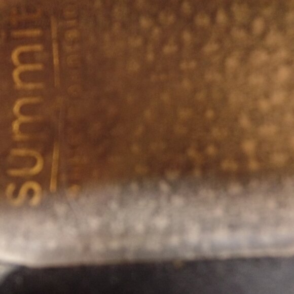 Summit Made in Italy Perforated Blue Leather Slip on Comfort Shoes Sz 8.5 -39 - Picture 6 of 15